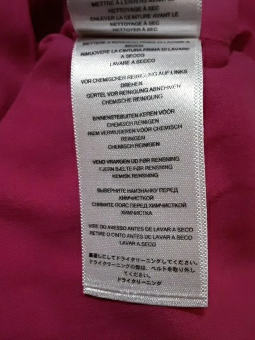 Michael Kors Sleeveless Hot Pink Fit-and-Flare Dress